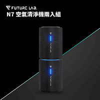 【Future Lab. 未來實驗室】FUTURE N7 空氣清淨機2入組 車用清淨機 負離子 空氣清淨機