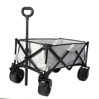 Outdoor Portable Trolley Camp Trolley Portable Collapsible Camper Trolley Camper Cart Trolley Shopping Cart Camper Camping