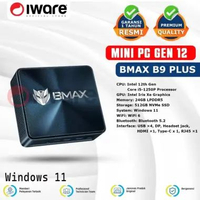 Iware Mini PC BMAX Celeron | Intel I3 | Intel i5 Windows 11 Free Braket PC BMAX B8/B9 PLUS