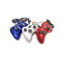 10pcs Wired USB PC controller Console Accessory Computer Gamepad Game for Microsoft Xbox 360 Joypad Joystick for Xbox360 Console