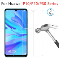 tempered glass phone case for huawei p10 plus p20 pro p30 lite light cover Etui Protective Shell Accessories on p 10 20 30 tremp