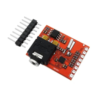 10PCS Si4703 RDS FM Radio Tuner Evaluation Breakout Board Module For AVR PIC ARM Radio Data Service Filtering Carrier Module