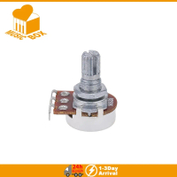 A500K Potentiometer Splined Small Pot Electric Guitar Bass Effect Amp Tone Volume 18mm Shaft Parts