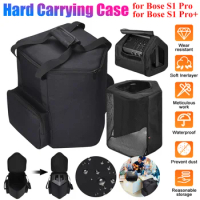 Hard Carrying Case for Bose S1 Pro Portable Speaker Dust Case Protective Storage Bag for Bose S1 Pro+ Travel Speaker Accessories