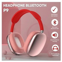 P9 Headphone Wireless Premium – Suara Jernih, Desain Elegan, Warna Stylish!