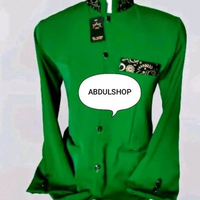 (( ABDULSHOP )) BAJU KOKO/JASKOKO/BUSANA MUSLIM PRIA TERBARU 2026 WARNA HIJAU VARIASI BATIK HIJAU VA