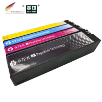 CH972XL Premium Printer Remanufactured Pigment Ink Cartridges for HP 972 XL 972XL PageWide Pro 452dn 452dw 477dn 477dw 4pcs/lot