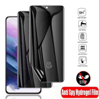 2Pcs Anti-Spy Hydroge Film Screen Protector For Samsung Galaxy S22 S21 S20 S23 S24 Ultra For Samsung S9 Plus Note 10 20 Film