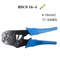 HSC8 16-4 Mini Crimping Pliers Steel Crimping Pliers Wire Crimping Tool Self-Adjusting Terminal Crimping Tool