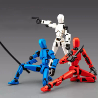 T13 Action Figure Titan 13 Action Figure Dummy Lucky 13 Action Figure 3D Bercetak Berbilang Sendi Bo