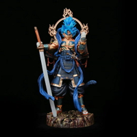 七龍珠 GK 武士藍發貝吉特 站姿 握刀 場景雕像 動漫手辦