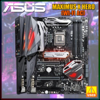 ASUS ROG MAXIMUS X HERO (WI-FI AC) Intel Z370 ATX Gaming Motherboard Aura Sync RGB LED Lighting 802.11ac Wi-Fi M.2 USB 3.1 Gen 2