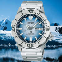 【SEIKO 精工】PROSPEX系列 愛海洋 南極企鵝 200米潛水機械腕錶 母親節 禮物 SK042(SRPG57K1/4R36-11C0H)