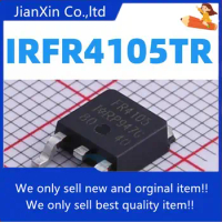 10pcs orginal new IRFR4105TRPBF IRFR4105 FR4105 MOS FET 27A/55V SMD TO-252