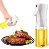 200/300/500ml Oil spray sprayer Bottle for Cooking Kitchen Olive Oil Dispenser for Camping BBQ Baking Tools Sprayer Containers