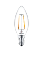 หลอดไฟ LED รุ่น Classic 2-20W B35 E14 830 CL Warm White สีขาว