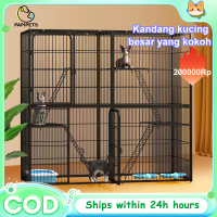Kandang Kucing besar Rumah Kucing jumbo kangdang Kucing aluminium kandang kucing besar 100cm outdoor