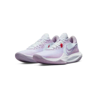 【NIKE 耐吉】Precision 6 VI 男鞋 籃球鞋 白 藍 膠底 白 粉 DD9535-100
