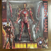 2026 New Iron Man Action Figure Model Avengers Alliance Articulated Toy Detachable Alloy Steel Iron 