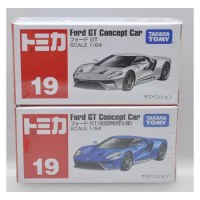 TAKARA TOMY TOMICA DIE CAST MODEL NO 19 FORD GT CONCEPT CAR 1/64 SCALE