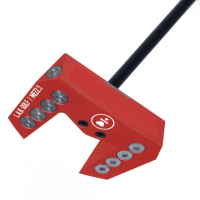 【LAB Golf】Mezz 客製版紅色高爾夫球推桿_33吋(升等黑色 Accra 碳纖維桿身)