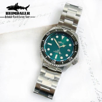 (Heimdallr Watch Factory)Water Ghost Green SKX007 Men's Sapphire waterproof Automatic Mechanical Stainless Steel Diver Watch