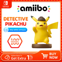 Nintendo Amiibo - Detective Pikachu - for Nintendo Switch Game Console Game Interaction Model