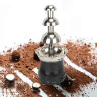 Stainless 4-tier Chocolate Fondue Fountain Machine for Wedding Plug UK