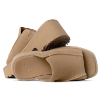 【UGG】女鞋/拖鞋/真皮拖鞋/厚底/New Heights Slide(卡其色-UG1167476MDSD)