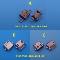 10Pcs For Lenovo T480 T580 L480 L580 L490 720S-13IKB 720S-13ARR 720S Type C Jack USB Charging Dock Plug Charger Port Connector