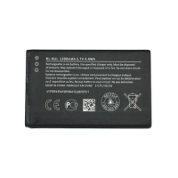 50pcs/lot 1200mAh BL-4UL Battery For Nokia Asha 225 RM-1011 1012 1126 1172 TA-1030