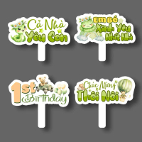 Combo 4 Hashtag cầm chụp ảnh thôi nôi sinh nhật cho bé | Xeko Decor