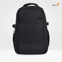 Tas Delco Ransel Pria 0716-0914 Black