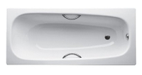 【麗室衛浴】德國原裝進口BETTE FORM 型號3710經典設計舒適造型鋼板浴缸含扶手