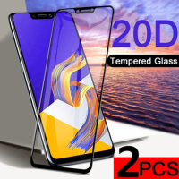 2pcs 20D tempered glass for ASUS Zenfone 5z ZS620KL screen protector Zenfone 5 Z Zenfone5 ZE620KL ROG Phone 3 5 protective film