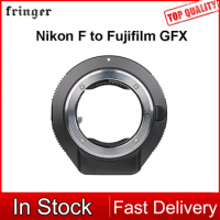 Fringer NF-GFX Lens Adapters for Nikon D,G,E F Lens and Other Auto Lens to Fujifilm GFX Cameras GFX100 II GFX100S GFX50S GFX50R