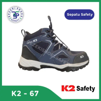 Sepatu K2 Safety Shoes K2 Original - Biru Tali