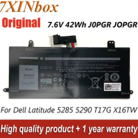 7XINbox 42Wh 5250mAh J0PGR JOPGR 1WND8 7.6V Original Laptop Battery For Dell Latitude 5285 5290 X16TW T17G T17G 12 5285 2-in-1