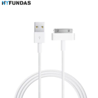 NYFundas usb data charger cable for iphone 4 4s ipod nano ipad 2 3 iphone 4 s 30 pin 1m cord usb charging cable kabel cargador