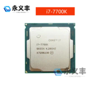 Intel Core i7-7700K i77700K 7700K Quad-core cpu 4.2GHz 8-Thread LGA 1151 91W 14nm i7 7700K Processor Original genuine