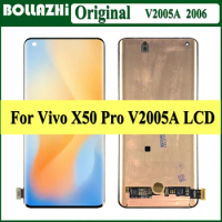 6.56" AMOLED LCD For VIVO X50 Pro LCD Display Screen Touch Digitizer Assembly For Vivo X50Pro Display V2046 Repacement
