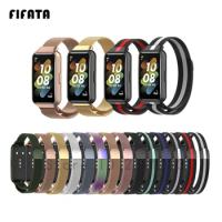 Smart Watch band Milanese Band For Huawei band 7 Sports Watch Strap For Huawei band6 Replacement Wristband Smart Bracelet Strap
