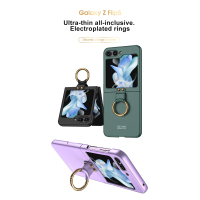 Ốp Điện Thoại Cho Samsung Galaxy Z Flip 5 5G, [GKK] Ốp Nhựa PC Cứng Mịn, Có Vòng Ốp, Cho Z Flip5 5G,