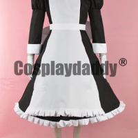 Skullgirls Marie Bloody Marie Korbel Maid Dress Fighting Game Cosplay Costume F006
