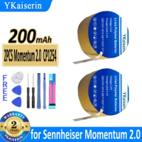 YKaiserin 200mAh Replacement Battery CP1254 1st 2nd 3rd Left Right for Sennheiser Momentum True Wireless 2 Headset