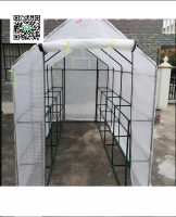 直銷價✅花園暖房 走入式溫室大棚 園藝用品陽臺種菜棚 保溫防蟲遮陽棚