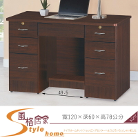《風格居家Style》胡桃色4尺書桌 231-2-LV