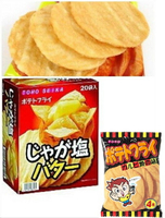 大賀屋 日本製 TOHO 馬鈴薯 東豐 洋芋片 土豆 奶油 鹽味 日本餅乾 熱賣款 超人氣 餅乾 薯片 點心 J00015795