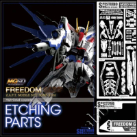 for MGSD Master Grade SD Freedom SH Studio Detail Part Etched Sheets with Nameplate Color Instruction Mobile Suit SEED ZGMF-X20A