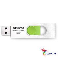 [超值兩入]ADATA威剛 UV320 128GB 隨身碟(白)